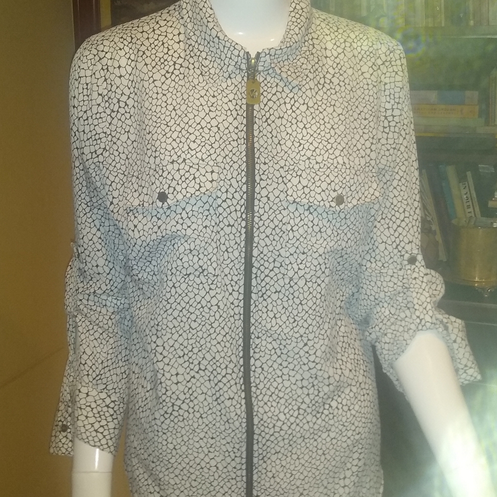 Michael Kors M Black&Cream Python Pattern - image 1